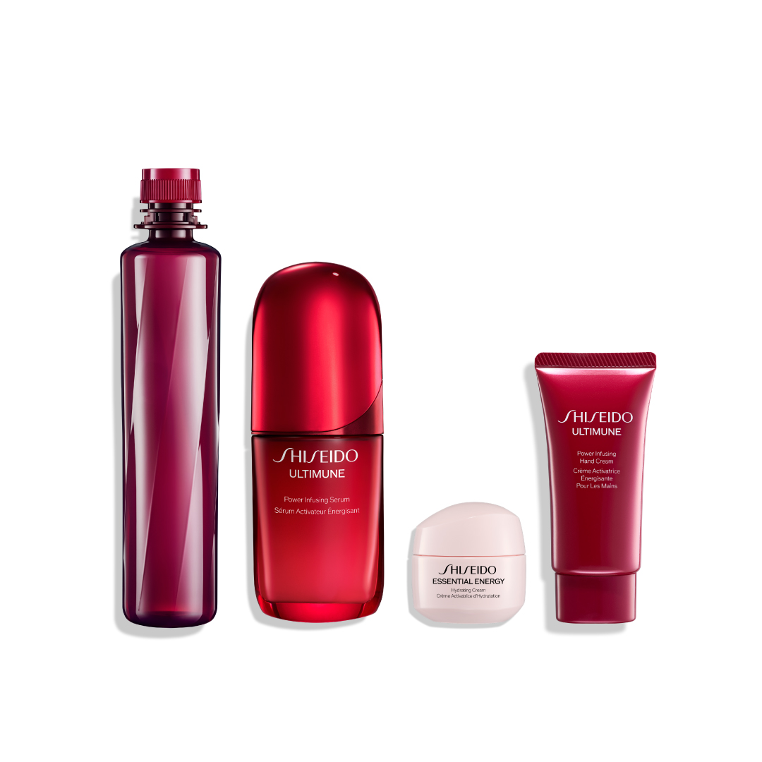 ＳＨＩＳＥＩＤＯ　素肌美ホリデーキット（アルティミューン™　パワライジング　セラム　５０ｍＬ　＆　オイデルミン　エッセンスローション　１４５ｍＬ（レフィル））
