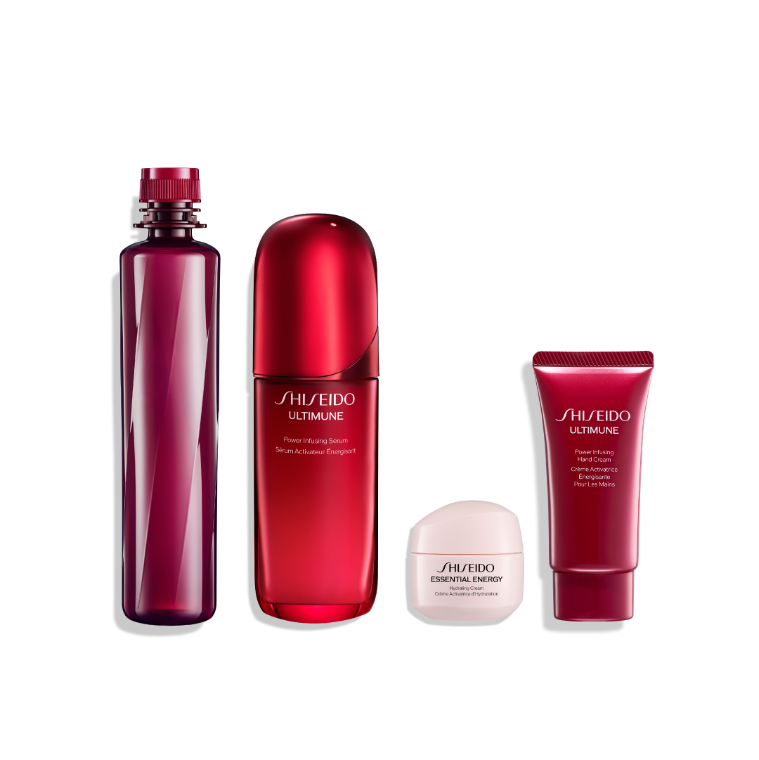 ＳＨＩＳＥＩＤＯ　素肌美ホリデーキット（アルティミューン™　パワライジング　セラム　７５ｍＬ　＆　オイデルミン　エッセンスローション　１４５ｍＬ（レフィル））