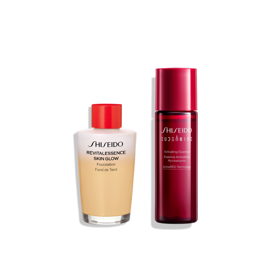 ＳＨＩＳＥＩＤＯ　ベースメイクキット（エッセンス　スキングロウ　ファンデーション（２５０）（レフィル））