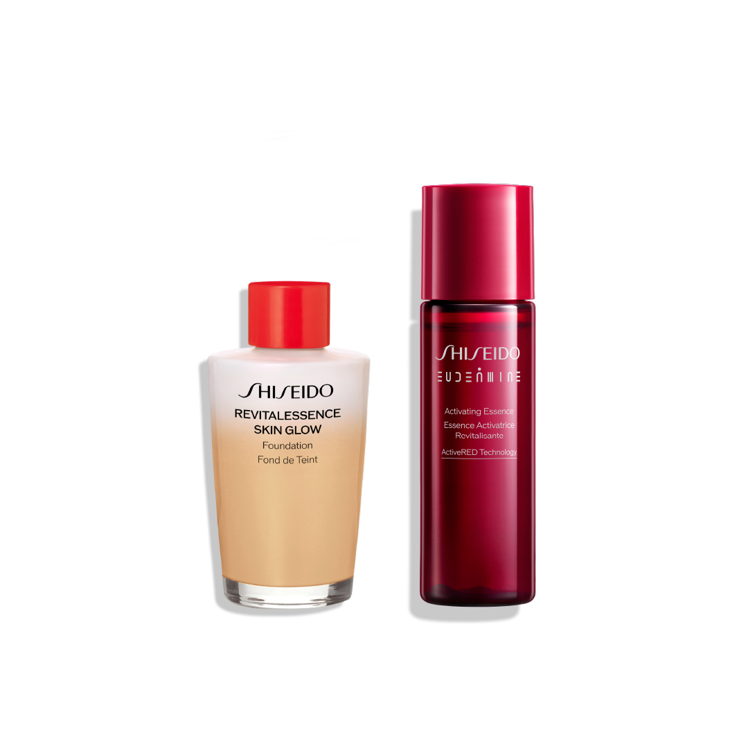 ＳＨＩＳＥＩＤＯ　ベースメイクキット（エッセンス　スキングロウ　ファンデーション（３４０）（レフィル））