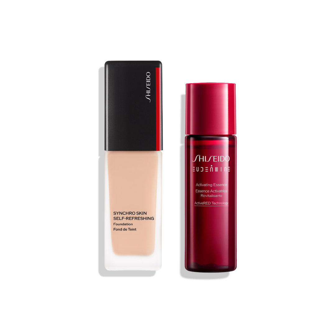 ＳＨＩＳＥＩＤＯ　ベースメイクキット（シンクロスキン セルフリフレッシング ファンデーション（１４０））