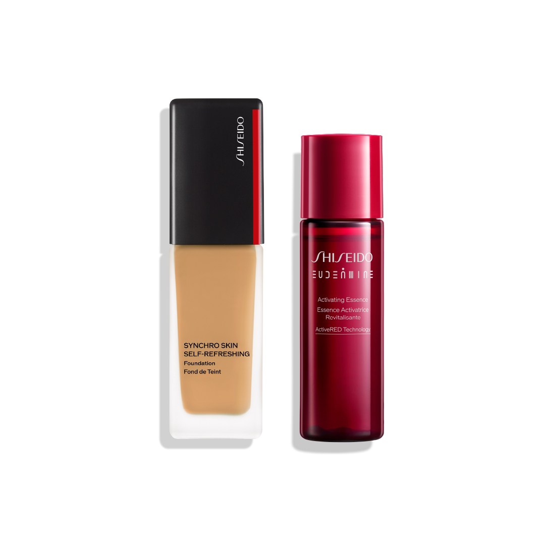 ＳＨＩＳＥＩＤＯ　ベースメイクキット（シンクロスキン セルフリフレッシング ファンデーション（３４０））