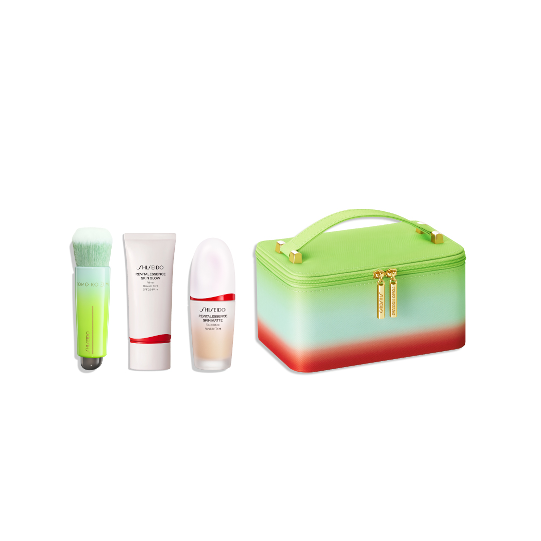 ＳＨＩＳＥＩＤＯ　ＨＯＬＩＤＡＹ　ポーチキャンペーンキット（ＤＡＩＹＡ　ＦＵＤＥ　２６　＆　エッセンス　スキングロウ　プライマー　＆　エッセンス　スキンスムース　ファンデーション（２２０））