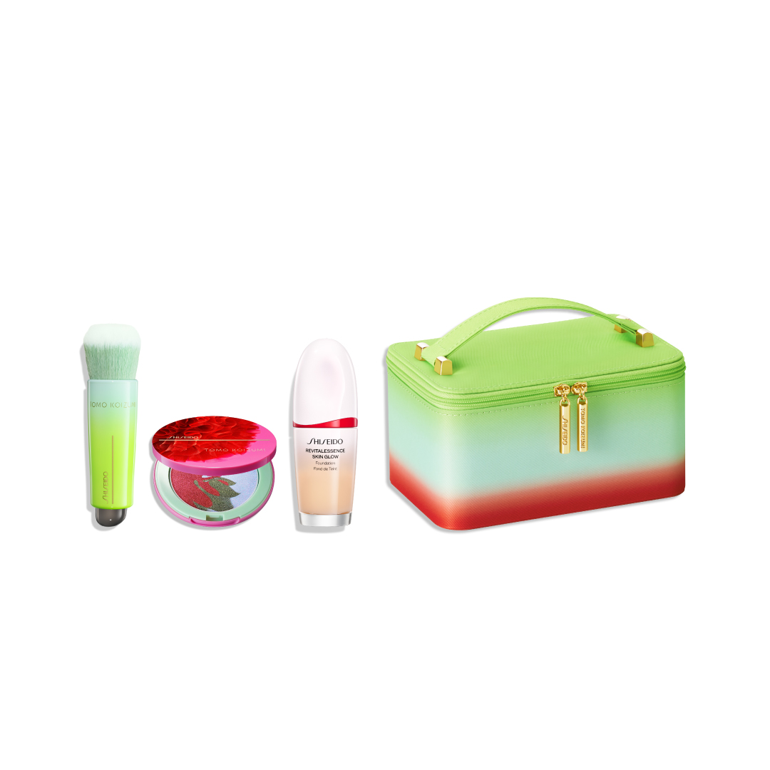 ＳＨＩＳＥＩＤＯ　ＨＯＬＩＤＡＹ　ポーチキャンペーンキット（ＤＡＩＹＡ　ＦＵＤＥ　２６　＆　カラー＋グロウ　エンハンサー　２０　＆　エッセンス　スキングロウ　ファンデーション（１４０））