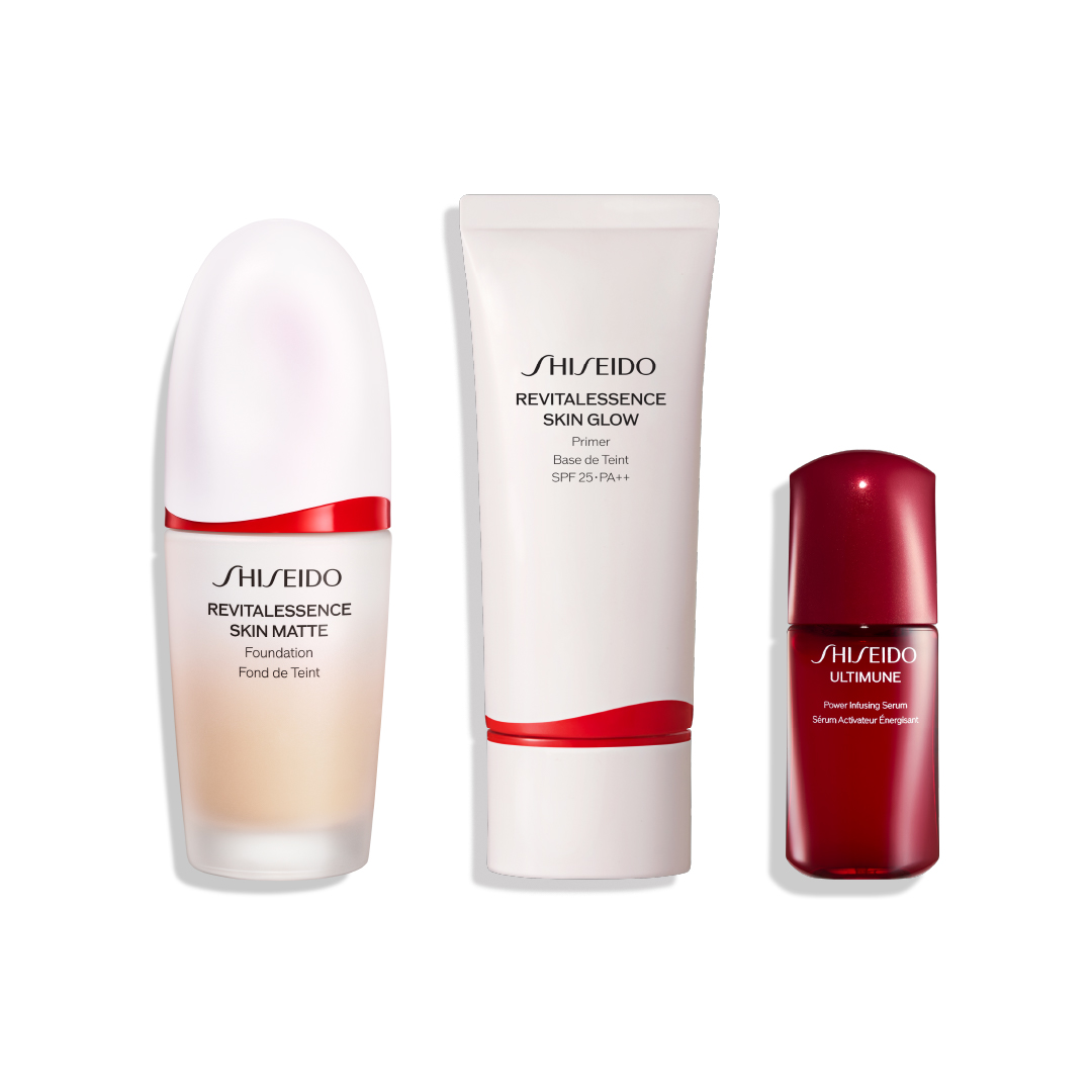 ＳＨＩＳＥＩＤＯ　ベースメイクキット（エッセンス　スキンスムース　ファンデーション（２２０）＆　エッセンス　スキングロウ　プライマー）