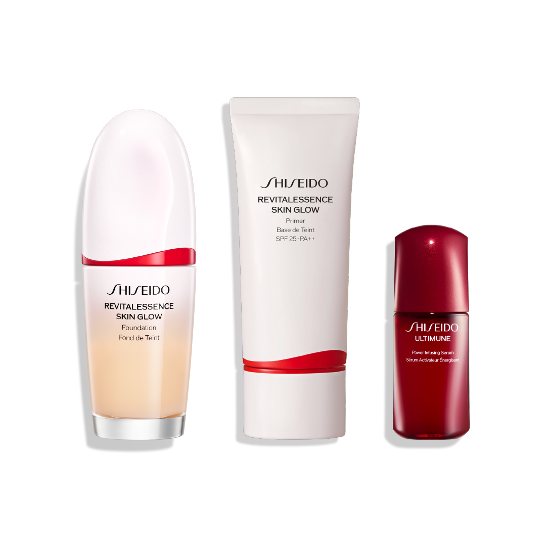 ＳＨＩＳＥＩＤＯ　ベースメイクキット（エッセンス　スキングロウ　ファンデーション（１３０）＆　エッセンス　スキングロウ　プライマー）