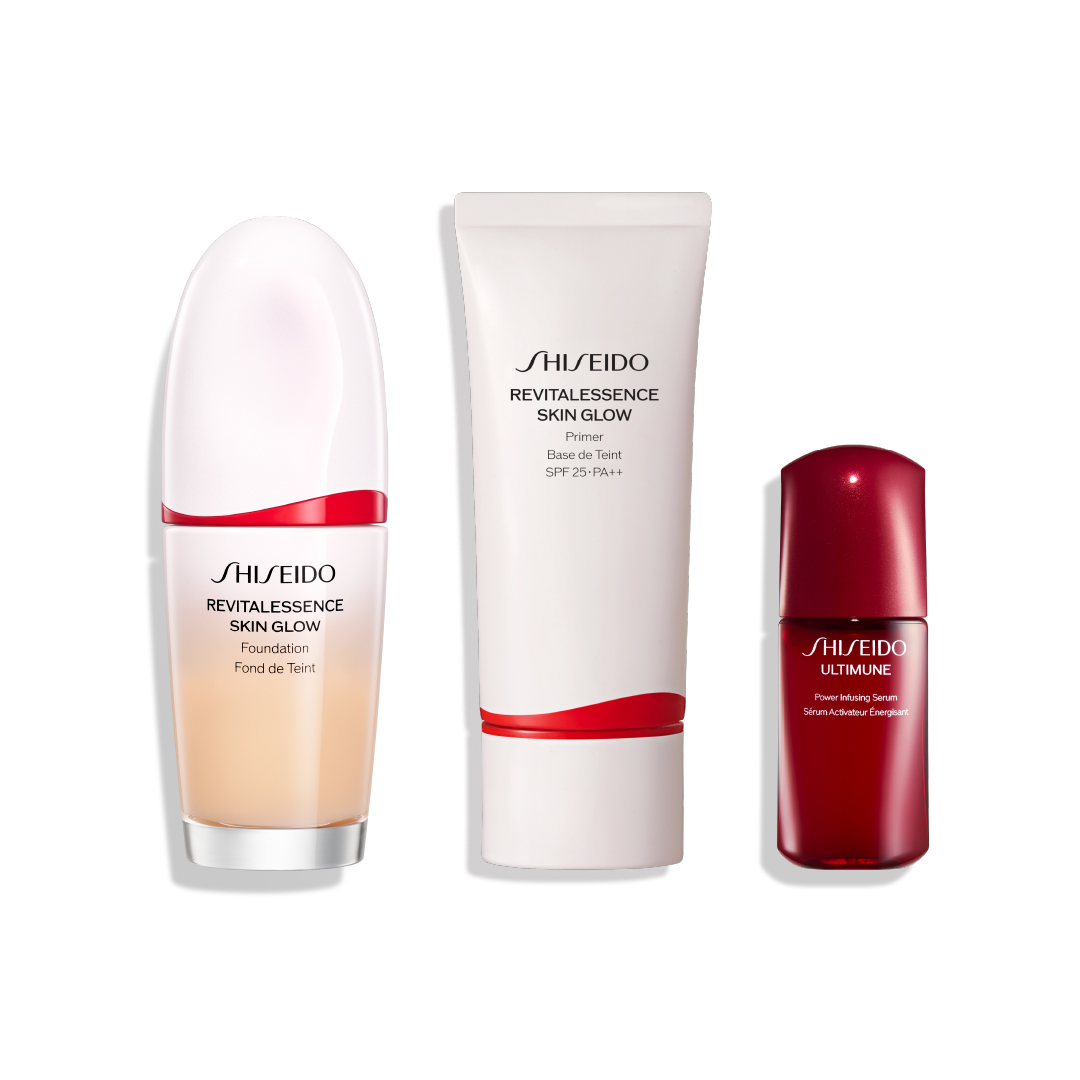 ＳＨＩＳＥＩＤＯ　ベースメイクキット（エッセンス　スキングロウ　ファンデーション（１４０）＆　エッセンス　スキングロウ　プライマー）