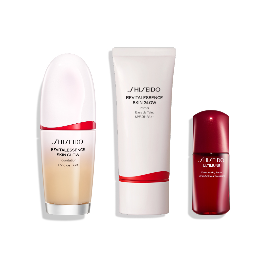 ＳＨＩＳＥＩＤＯ　ベースメイクキット（エッセンス　スキングロウ　ファンデーション（２２０）＆　エッセンス　スキングロウ　プライマー）