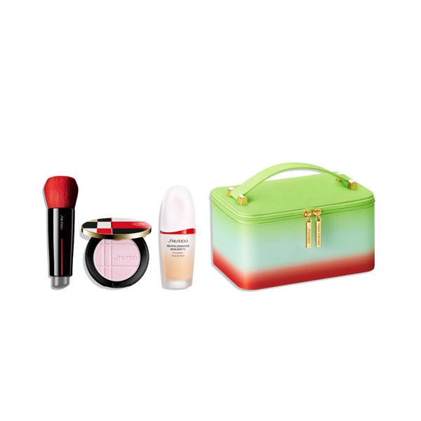 ＳＨＩＳＥＩＤＯ　ＨＯＬＩＤＡＹ　ポーチキャンペーンキット（ＤＡＩＹＡ　ＦＵＤＥ　＆　カラー＋グロウ　エンハンサー　０１　＆　エッセンス　スキンスムース　ファンデーション（１４０））
