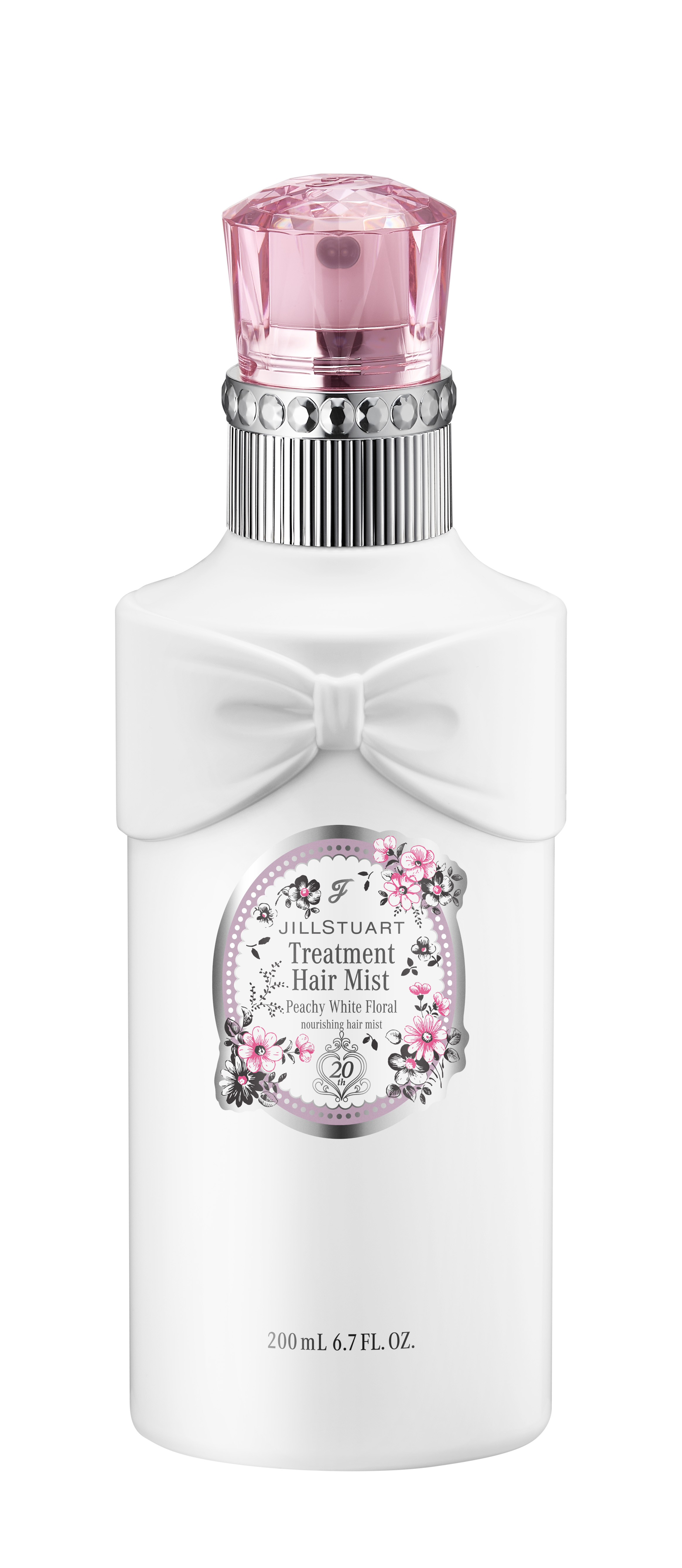 ジルスチュアート　ピーチー ホワイトフローラル　トリートメントヘアミスト