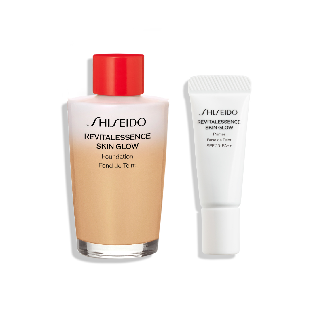 ＳＨＩＳＥＩＤＯ　エッセンス　スキングロウ　ファンデーション（レフィル）キット（３２０）